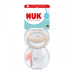 Dudlík NUK Perfect Match 0-6m 2 ks beige/red