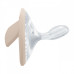 Dudlík NUK Perfect Match 0-6m 2 ks beige/red