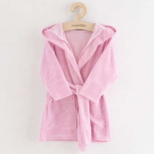 Dětský froté župan New Baby pink Dětský froté župan New Baby pink