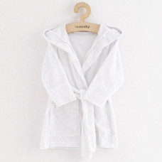 Dětský froté župan New Baby white