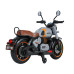 Dětská elektrická motorka Baby Mix Rider šedá