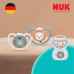 Dudlík NUK Perfect Match Air Night FIREFLY/LION 6-18m 2ks box