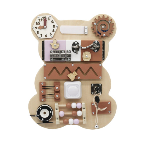 Activity Board Bear Montessori Baby Mix Activity Board Bear Montessori Baby Mix