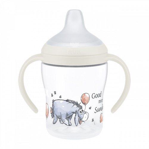 Kojenecká láhev NUK Perfect Match na učení DISNEY Medvídek Pú Oslík 150 ml Kojenecká láhev NUK Perfect Match na učení DISNEY Medvídek Pú Oslík 150 ml