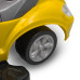 Dětské odrážedlo s vodící tyčí 3v1 Baby Mix Mega Car žluté (Poškozený obal) Dětské odrážedlo s vodící tyčí 3v1 Baby Mix Mega Car žluté (Poškozený obal)