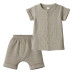 Kojenecká mušelínová košile s kraťasy New Baby linen