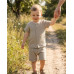 Kojenecká mušelínová košile s kraťasy New Baby linen