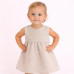 Kojenecké mušelínové šaty New Baby Ella linen