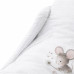 Dětská zavinovačka New Baby Cute mouse 80x80 cm Dětská zavinovačka New Baby Cute mouse 80x80 cm