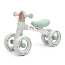 Dětské odrážedlo s LED světlem Milly Mally FLIXY mint