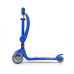 Tříkolová balanční koloběžka-scooter se sedátkem FUZZY Milly Mally blue