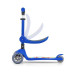 Tříkolová balanční koloběžka-scooter se sedátkem FUZZY Milly Mally blue