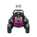 Elektrický traktor s vlečkou Milly Mally Farmer růžový