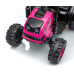 Elektrický traktor s vlečkou Milly Mally Farmer růžový