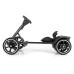 Elektrická motokára s dálkovým ovládáním a LED efekty GOKART BOLT Milly Mally black