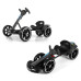 Elektrická motokára s dálkovým ovládáním a LED efekty GOKART BOLT Milly Mally black