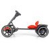 Elektrická motokára s dálkovým ovládáním a LED efekty GOKART BOLT Milly Mally red
