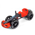 Elektrická motokára s dálkovým ovládáním a LED efekty GOKART BOLT Milly Mally red