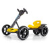 Elektrická motokára s dálkovým ovládáním a LED efekty GOKART BOLT Milly Mally yellow