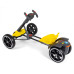 Elektrická motokára s dálkovým ovládáním a LED efekty GOKART BOLT Milly Mally yellow