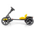 Elektrická motokára s dálkovým ovládáním a LED efekty GOKART BOLT Milly Mally yellow