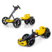 Elektrická motokára s dálkovým ovládáním a LED efekty GOKART BOLT Milly Mally yellow