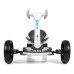 Elektrická motokára s dálkovým ovládáním a LED efekty GOKART BOLT Milly Mally white