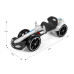 Elektrická motokára s dálkovým ovládáním a LED efekty GOKART BOLT Milly Mally white