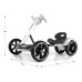 Elektrická motokára s dálkovým ovládáním a LED efekty GOKART BOLT Milly Mally white