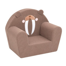Dětské křeslo Manšestrové New Baby Mrož