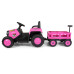 Elektrický traktor Milly Mally Rolly pink