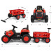 Elektrický traktor Milly Mally Rolly red