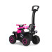 Dětské odrážedlo s vodící tyčí Milly Mally Wild 3v1 pink