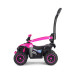 Dětské odrážedlo s vodící tyčí Milly Mally Wild 3v1 pink