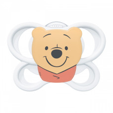 Dudlík NUK Perfect Match Air Disney Medvídek Pú 0-6 měsíců white