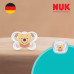 Dudlík NUK Perfect Match Air Disney Medvídek Pú 0-6 měsíců white