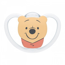 Dudlík NUK Perfect Match Air Disney Medvídek Pú 6-18 měsíců white