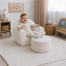 Dětská taburetka New Baby Teddy cream Dětská taburetka New Baby Teddy cream