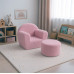 Dětská taburetka New Baby Teddy pink Dětská taburetka New Baby Teddy pink
