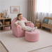 Dětská taburetka New Baby Teddy pink Dětská taburetka New Baby Teddy pink