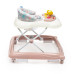 Dětské chodítko Baby Mix s volantem a silikonovými kolečky růžové (Zánovní) Dětské chodítko Baby Mix s volantem a silikonovými kolečky růžové (Zánovní)