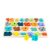 Dřevěné puzzle čísla Baby Mix Dřevěné puzzle čísla Baby Mix
