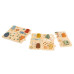 Dřevěné puzzle s čísly pro nejmenší Baby Mix Dřevěné puzzle s čísly pro nejmenší Baby Mix