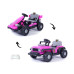 Elektrické autíčko Milly Mally Prime 2w1 pink Elektrické autíčko Milly Mally Prime 2w1 pink