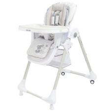 Jídelní židlička Baby Mix Infant grey (poškozený obal)