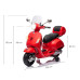 Elektrický skútr Milly Mally Vespa GTS Super red Elektrický skútr Milly Mally Vespa GTS Super red