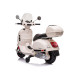Elektrický skútr Milly Mally Vespa GTS Super white Elektrický skútr Milly Mally Vespa GTS Super white