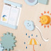 Dětské Montessori dřevěné chodítko Baby Mix