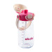 Školní láhev s brčkem Akuku 480 ml pink Školní láhev s brčkem Akuku 480 ml pink