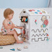 Activity Board Domeček Montessori natural white
